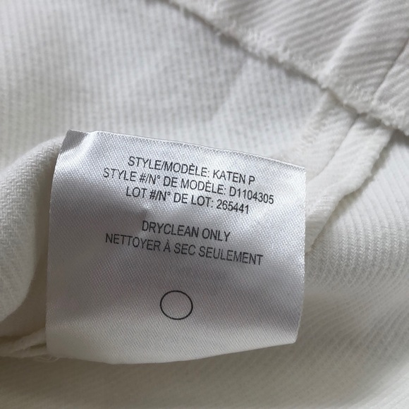 Theory White Wrap skirt - Picture 11 of 11